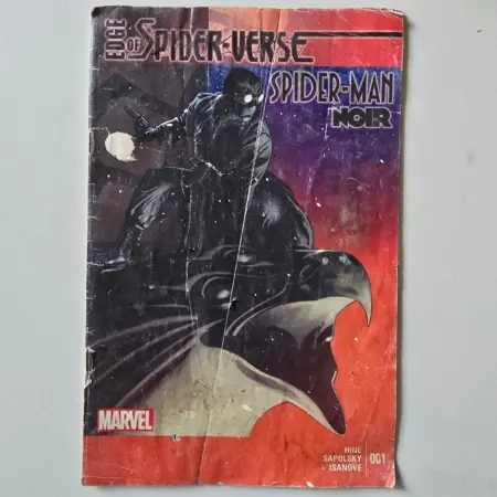 Edge of Spider-Verse: Spider-Man Noir comic cover
