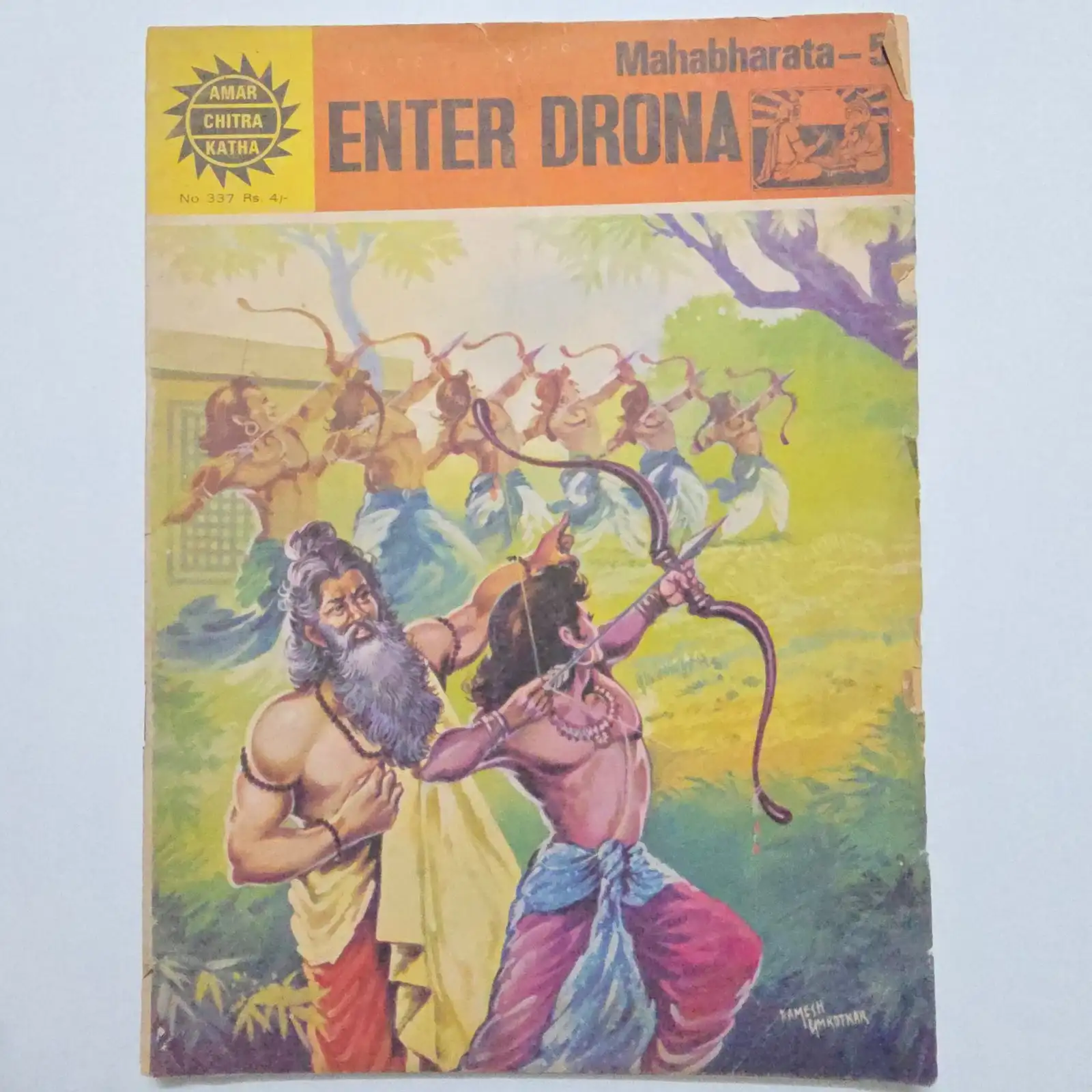 Enter Drona comic cover