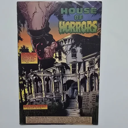 House of Horrors comic cover