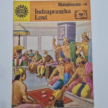 Indraprastha Lost comic cover
