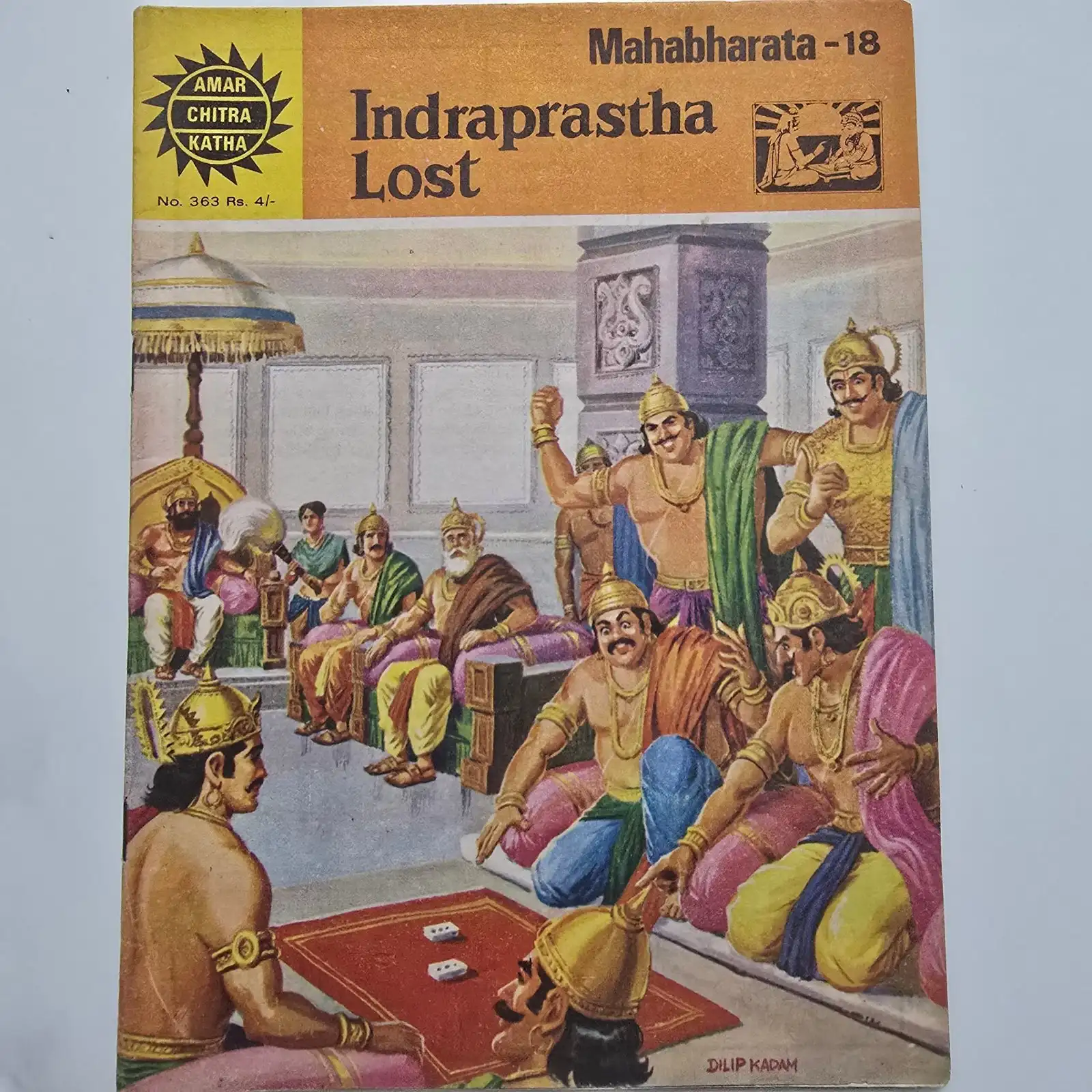 Indraprastha Lost comic cover