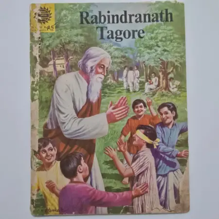 Rabindranath Tagore comic cover