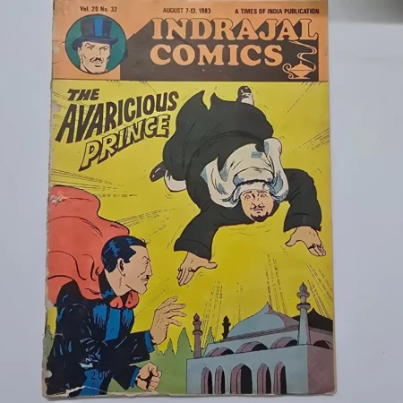 The Avaricious Prince comic cover