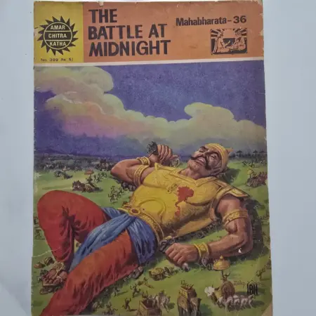 The Battle at Midnight comic cover