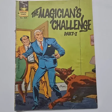 The Magician's Challenge Part-I comic cover