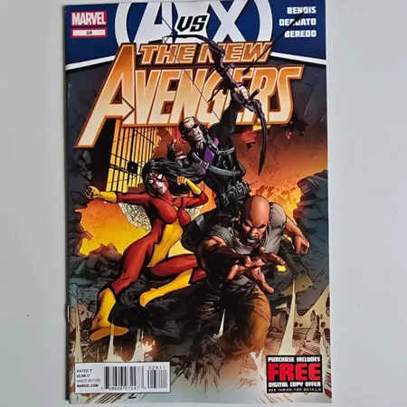 The New Avengers comic cover
