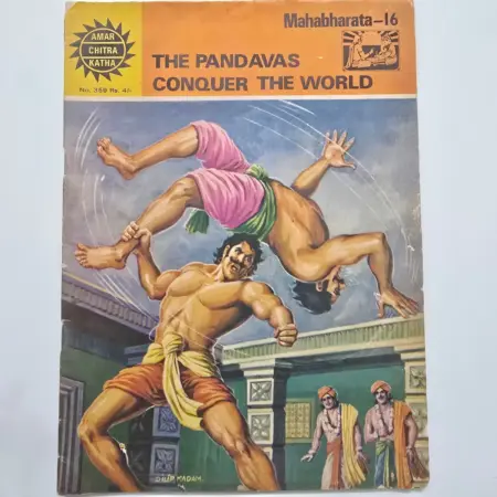 The Pandavas Conquer the World comic cover