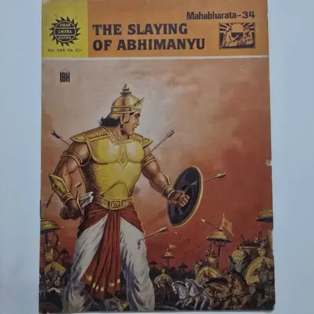 The Slaying of Abhimanyu comic cover
