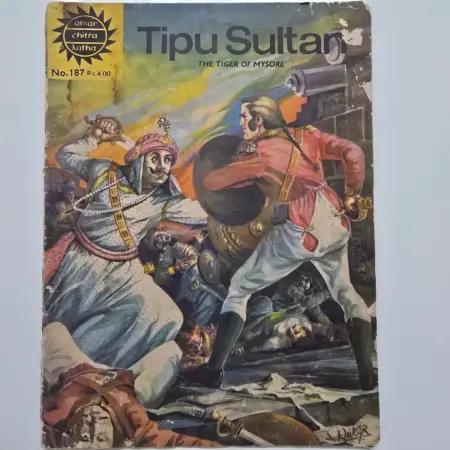Tipu Sultan comic cover