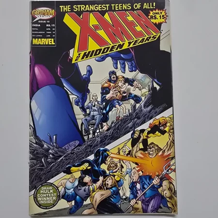 X-Men: The Hidden Years comic cover